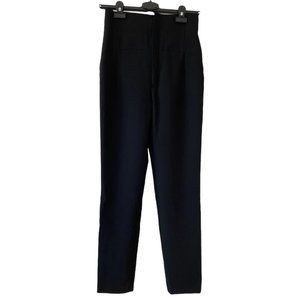 SOLD ZARA black NWOT high-rise dress pants, xs